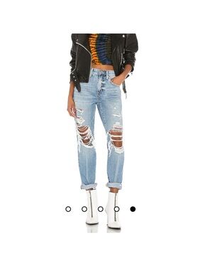 PISTOLA PRESTON DISTRESSED JEANS 26